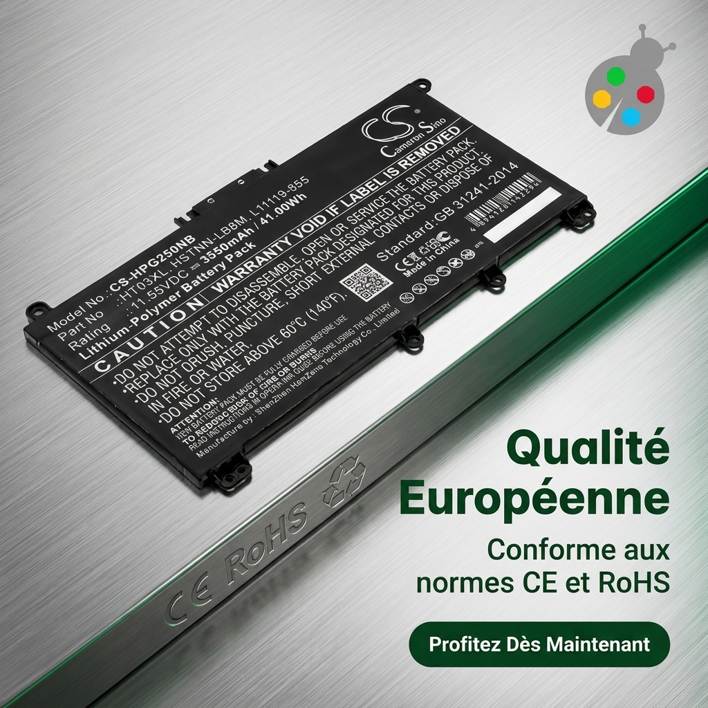 Batteria computer portatile hp 15 dw2033nf