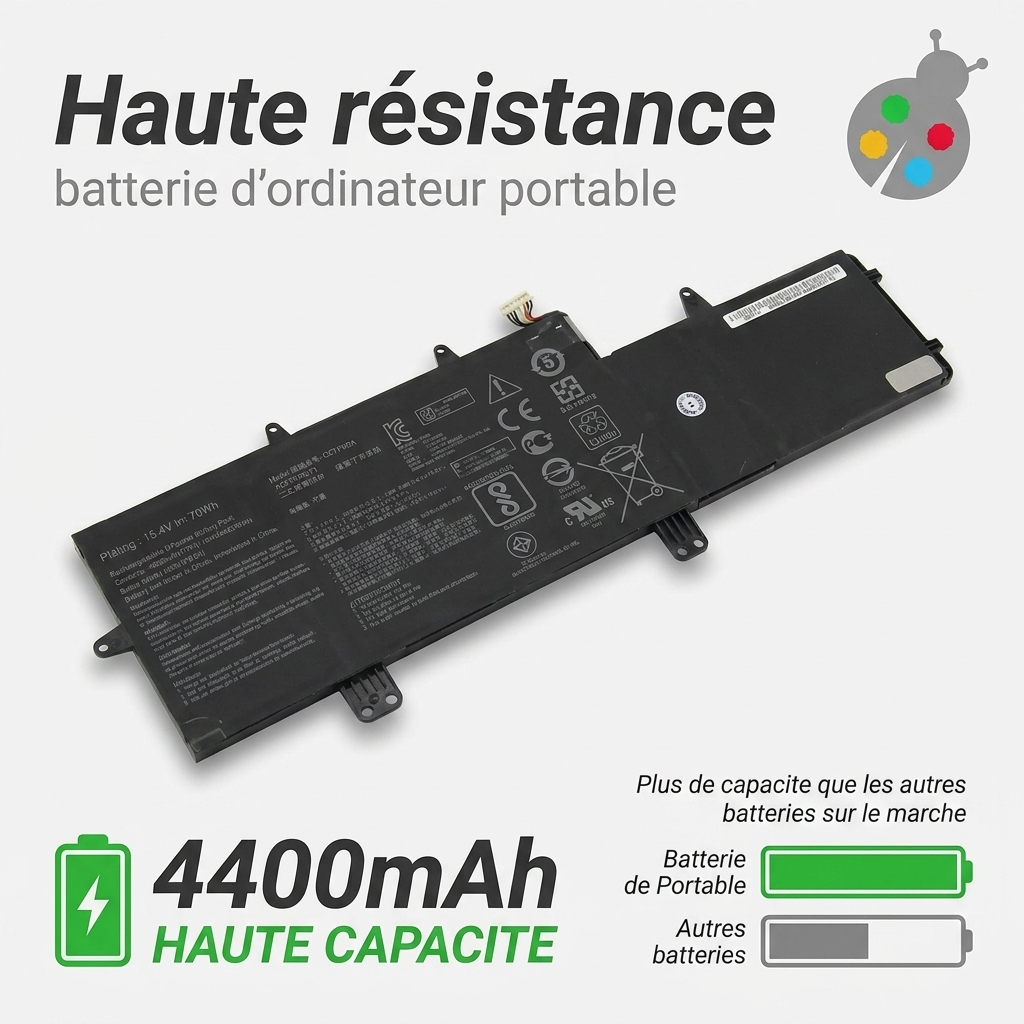 Batteria computer portatile asus zenbook pro 14 ux480fd e7601t