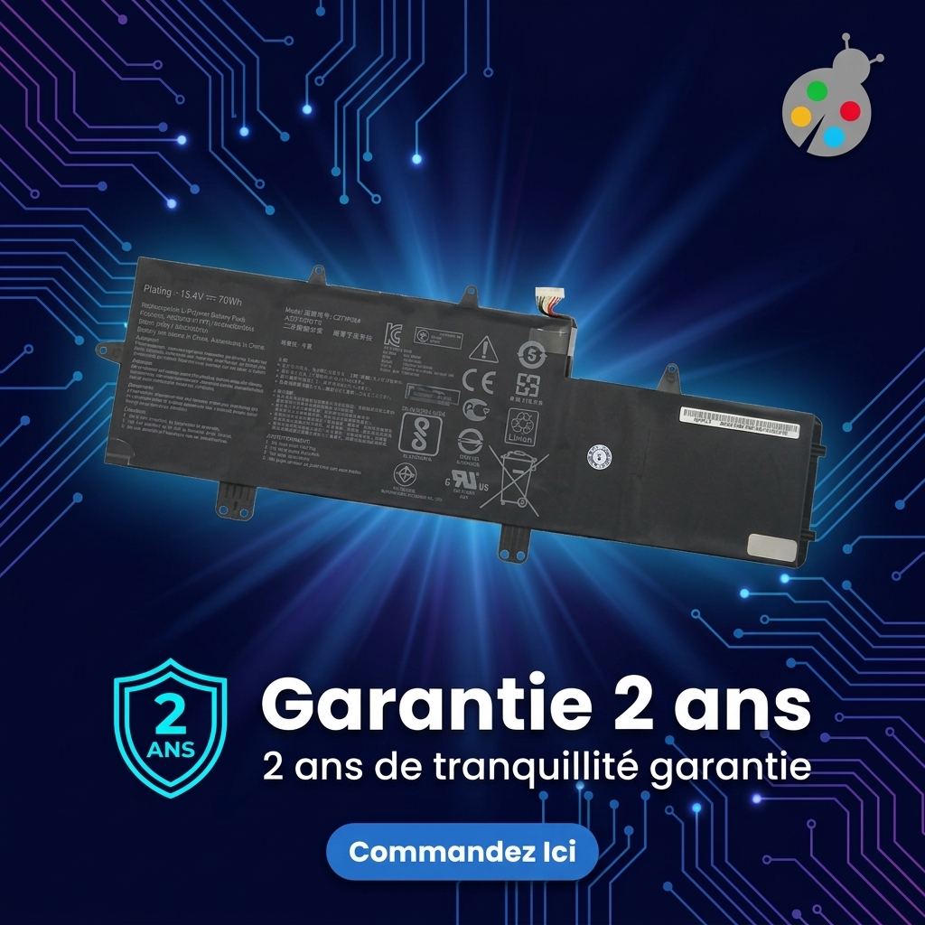 Batteria computer portatile asus zenbook pro 14 ux480fd e7601t