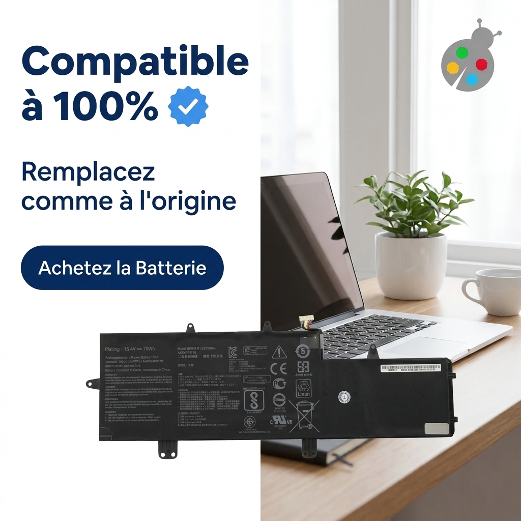 Batteria computer portatile asus zenbook pro 14 ux480fd e7601t