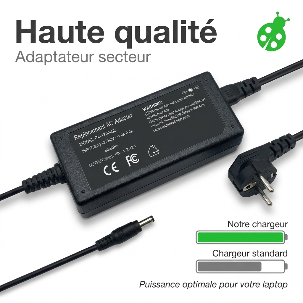 Caricabatterie computer portatile asus vivobook pro 17 n705fn gc059t