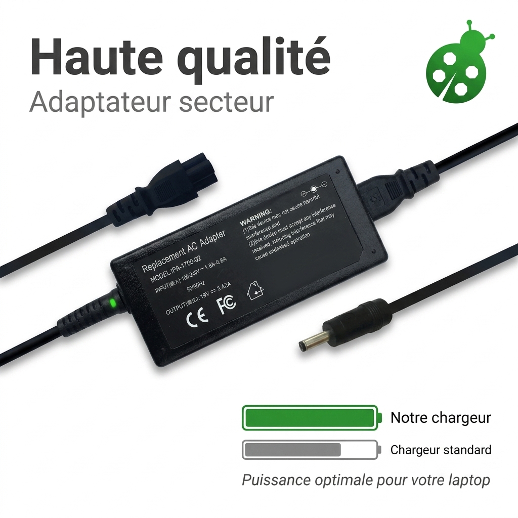 Caricabatterie computer portatile asus vivobook pro 17 n705ud gc071t