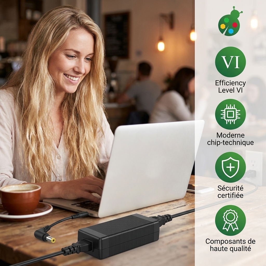 Caricabatterie computer portatile acer aspire 7730 4465