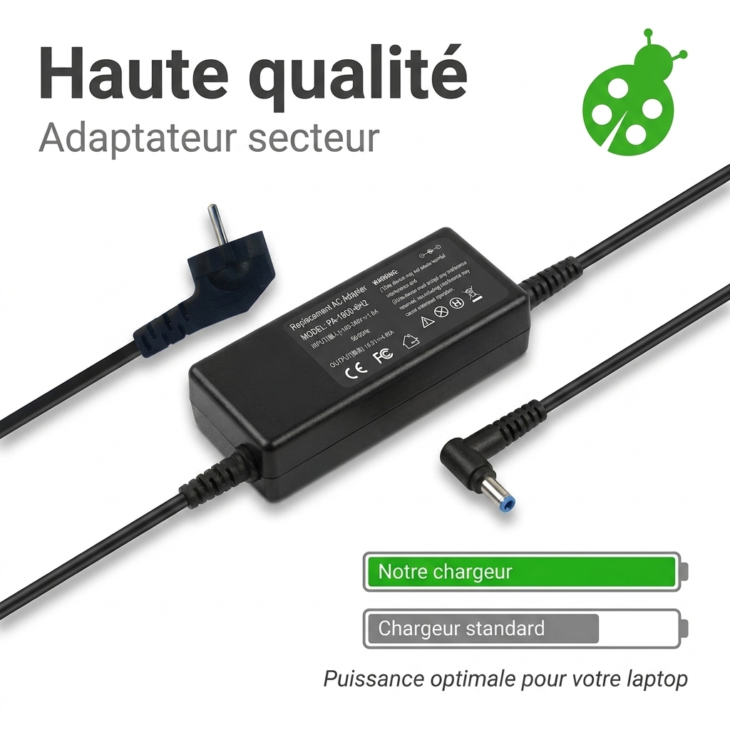 Caricabatterie computer portatile hp  15 bw035nf
