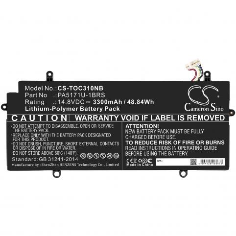 Batteria per toshiba chromebook cb30-102