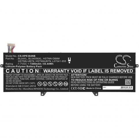 Batteria per computer portatile hp elitebook x360 1040 g6