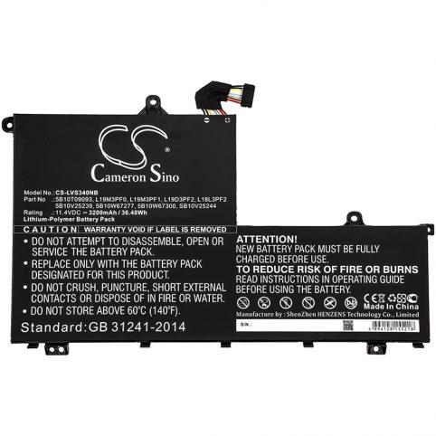 Batteria per lenovo ideapad s340-15iwl