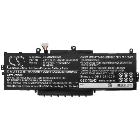 Batteria per asus zenbook 14 ux433f