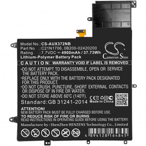 Batteria per asus zenbook flip s ux370u