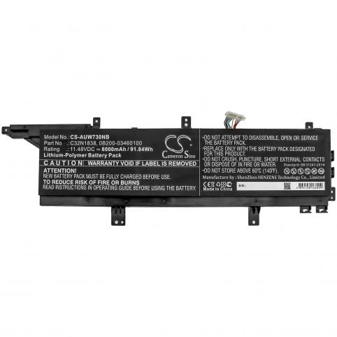 Batteria computer portatile asus proart studiobook pro x w730g5t av011t