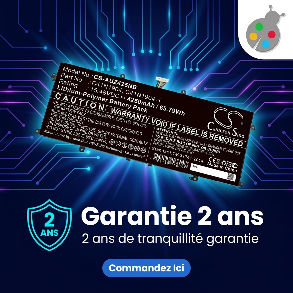 Batteria computer portatile asus zenbook flip 13 ux363