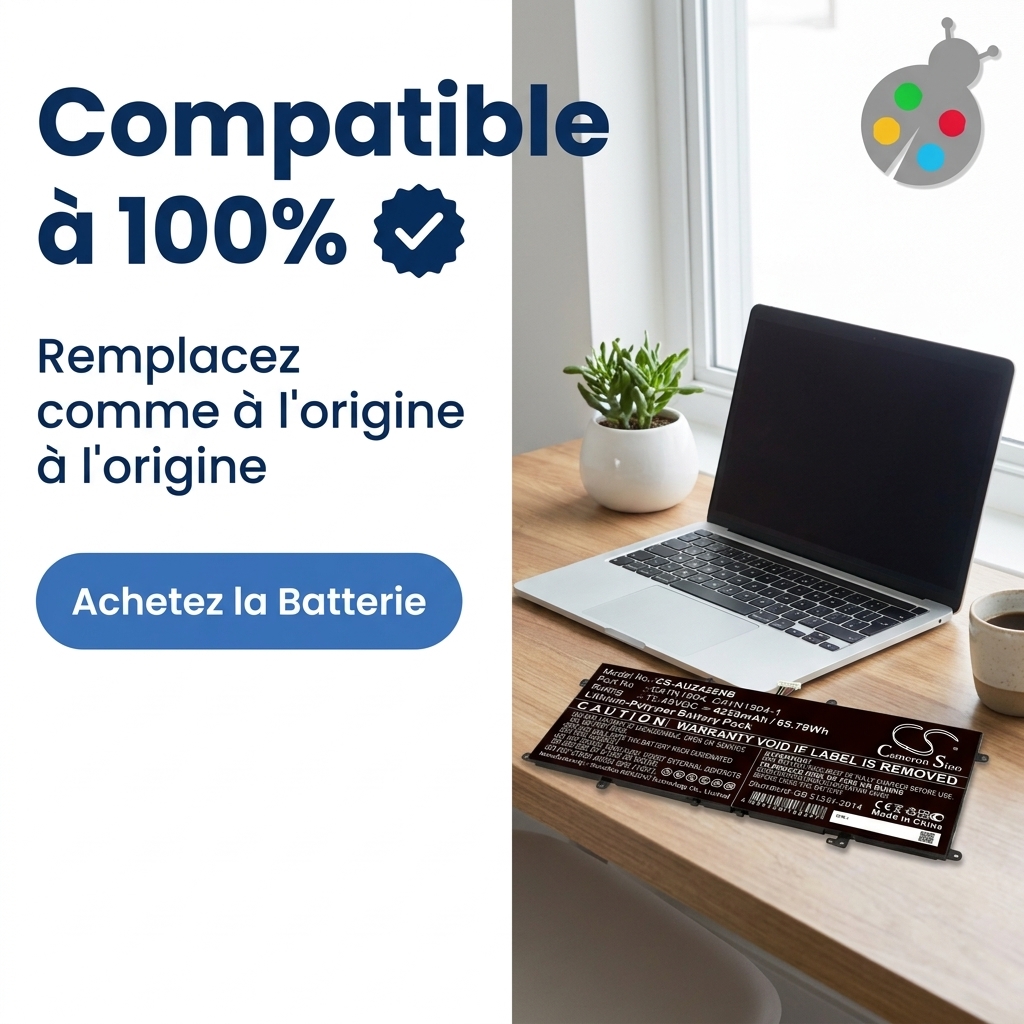 Batteria computer portatile asus zenbook flip 13 ux363