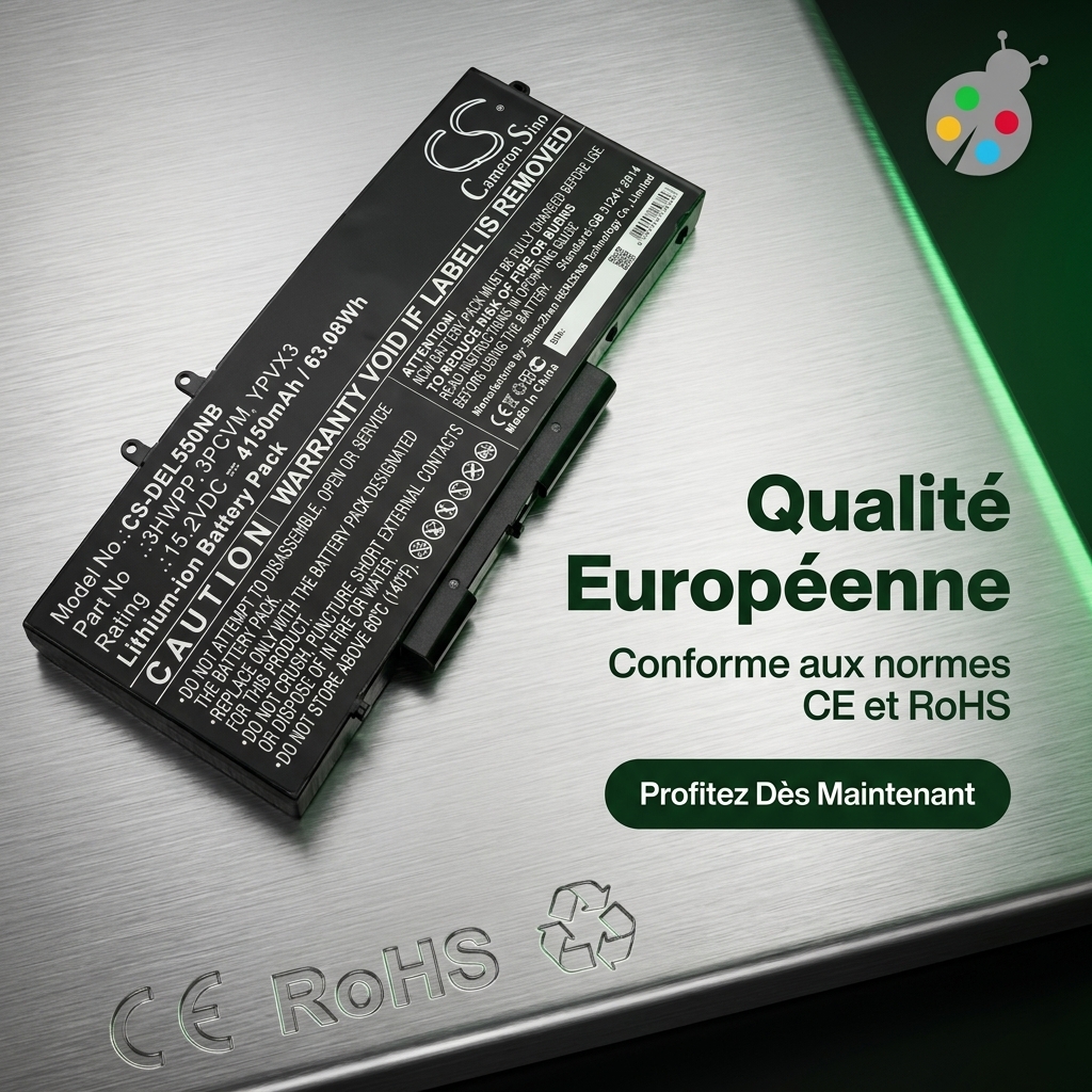 Batteria computer portatile dell latitude 5510 27mnv