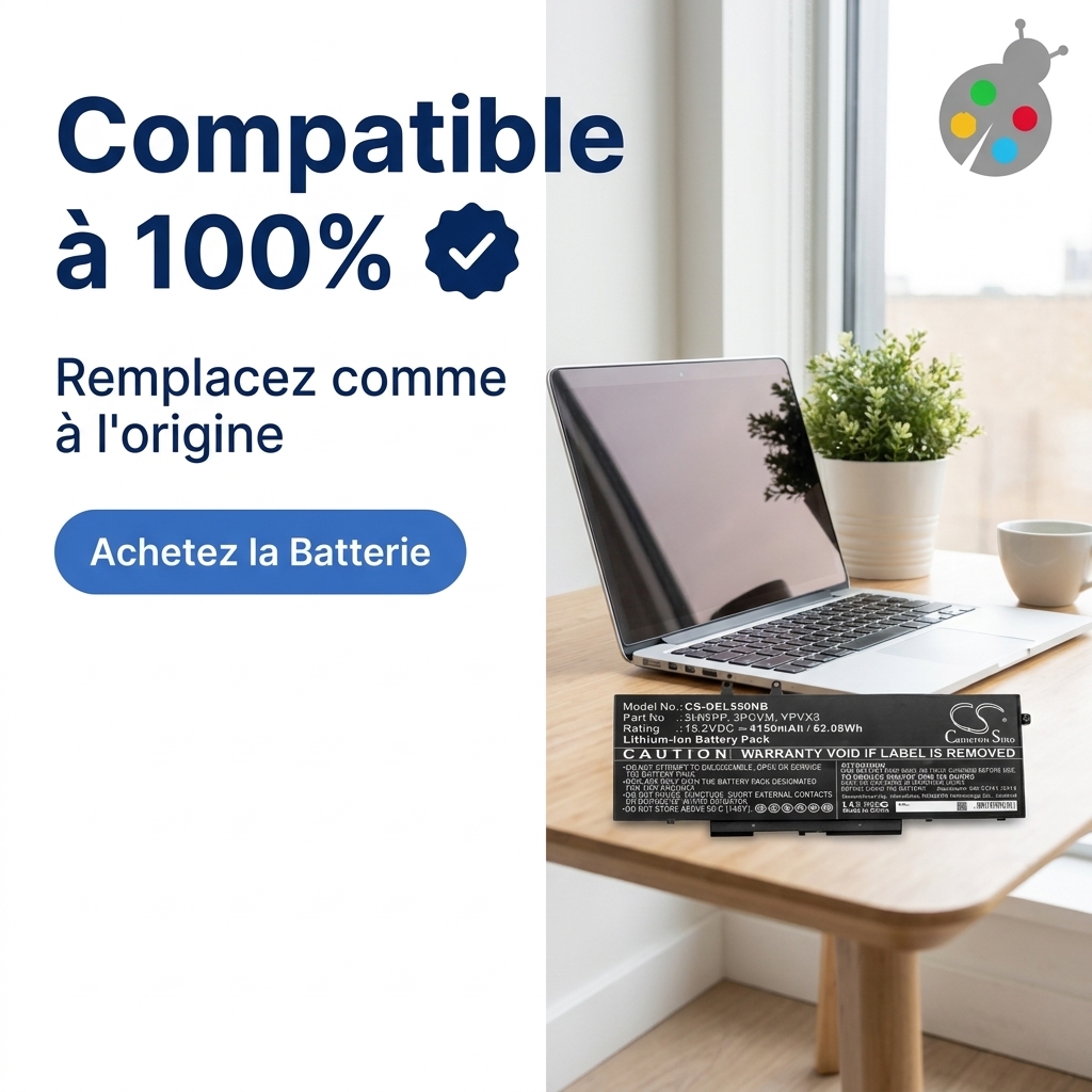 Batteria computer portatile dell latitude 5510 27mnv
