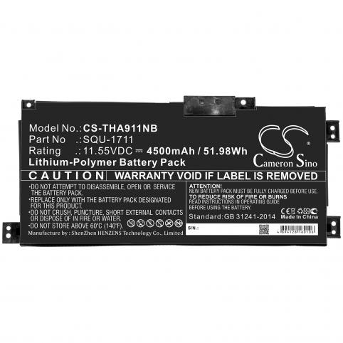 Batteria per computer portatile thunderobot 911air