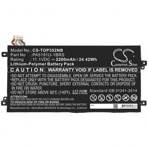 Batteria  toshiba pa5191u 1brs