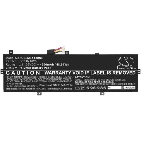 Batteria per asus zenbook ux430ua