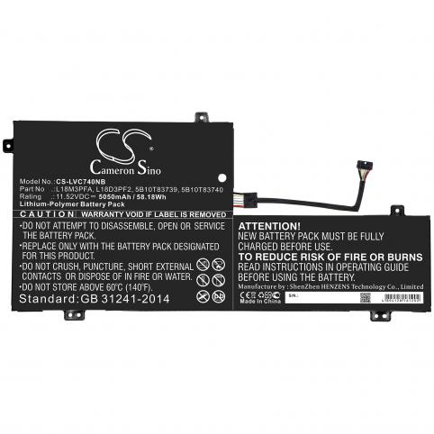 Batteria per lenovo yoga c740 15iml