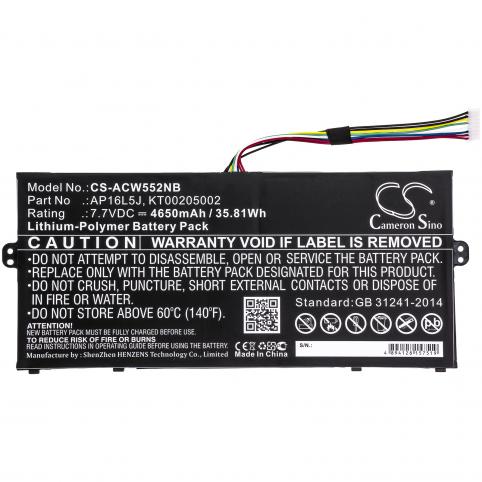 Batteria per acer travelmate x5 x514-51-55c2