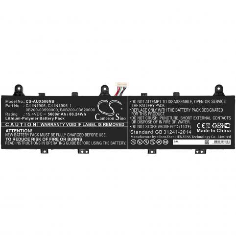 Batteria per asus rog zephyrus duo 15 gx550lxs