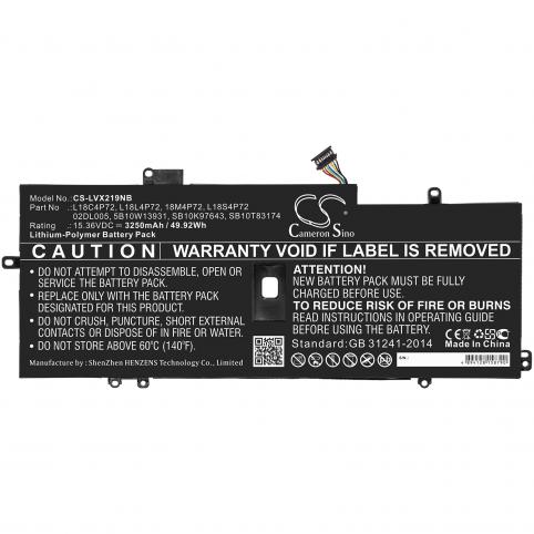Batteria computer portatile lenovo thinkpad x1 carbon g7 2020