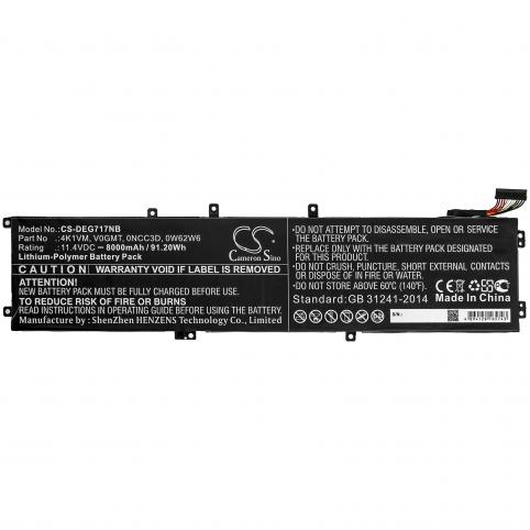 Batteria per dell g7 17 7700