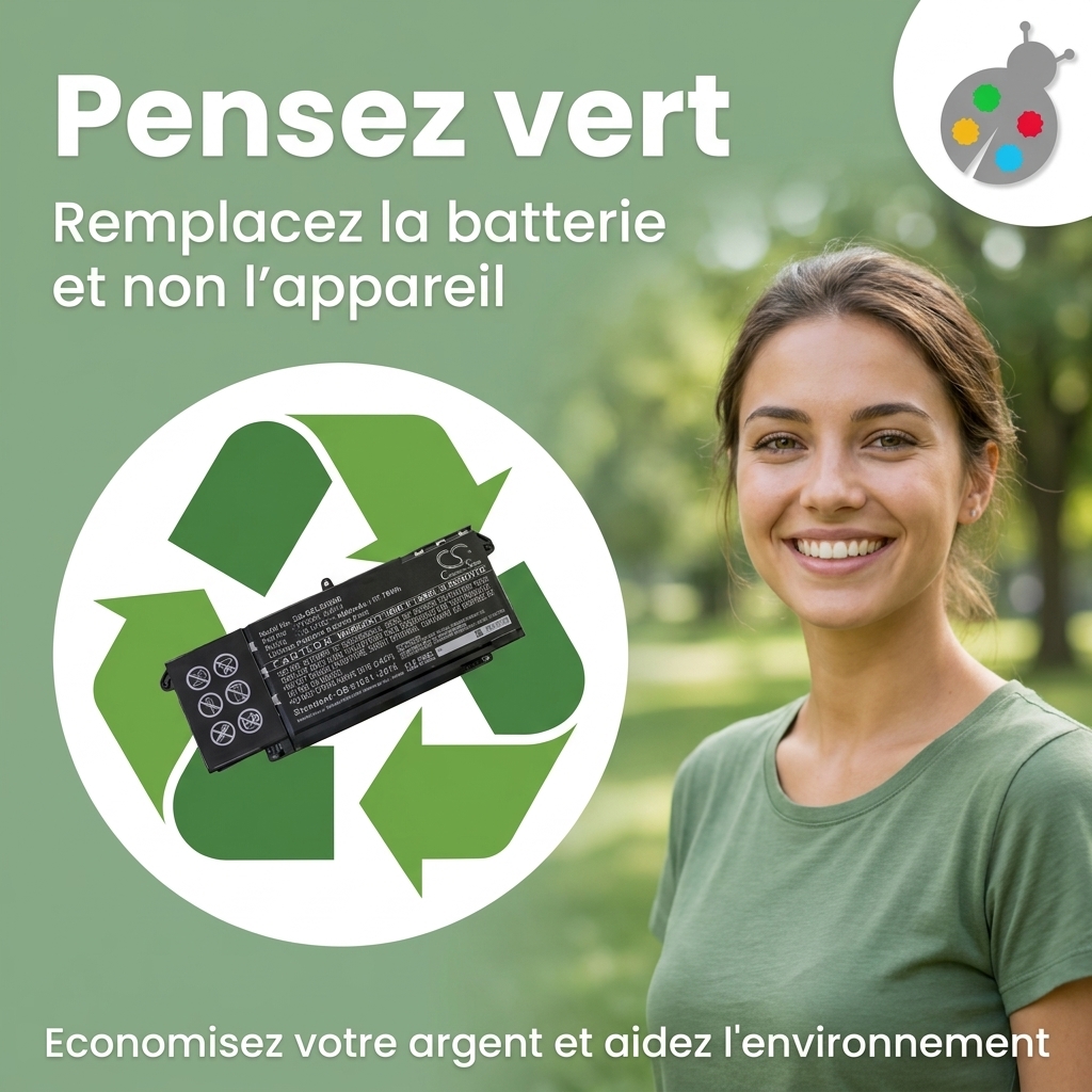 Batteria computer portatile dell latitude 7520