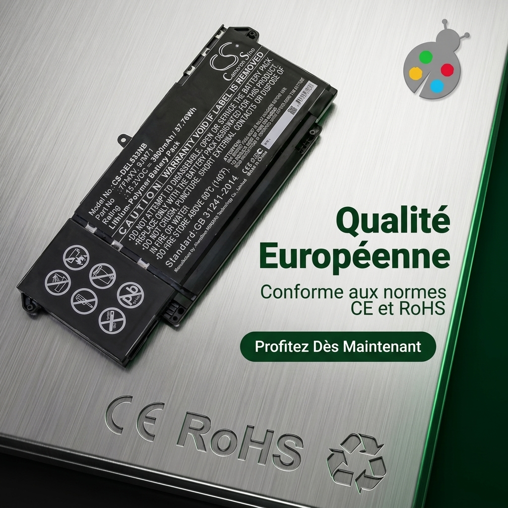 Batteria computer portatile dell latitude 7520