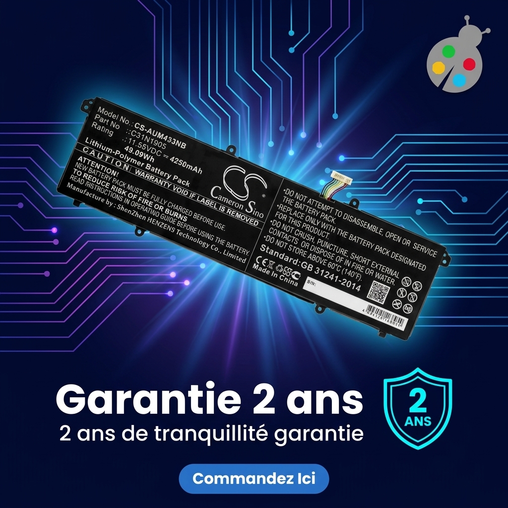 Batteria computer portatile asus vivobook 14 oled x1405za