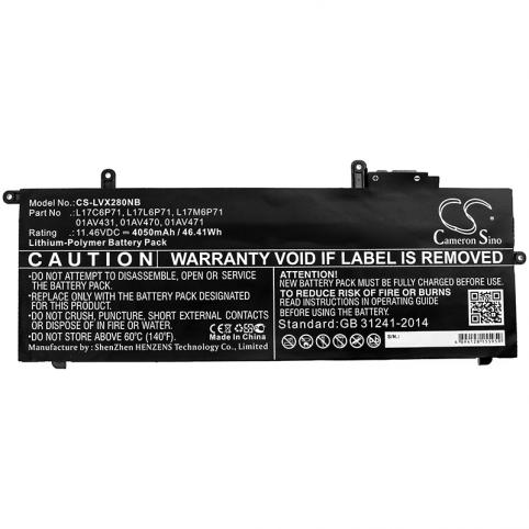 Batteria per lenovo thinkpad x280