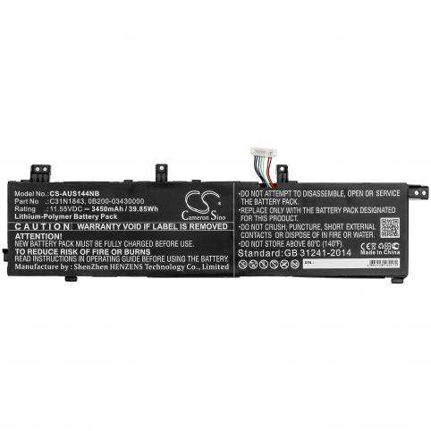 Batteria per asus vivobook s15 s532f bn264t