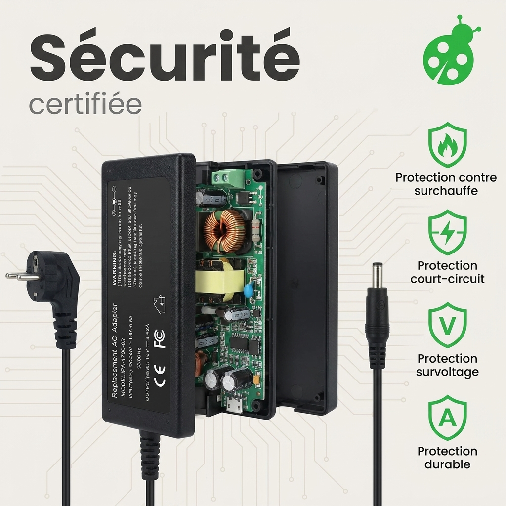 Caricabatterie computer portatile asus u38n c40a10