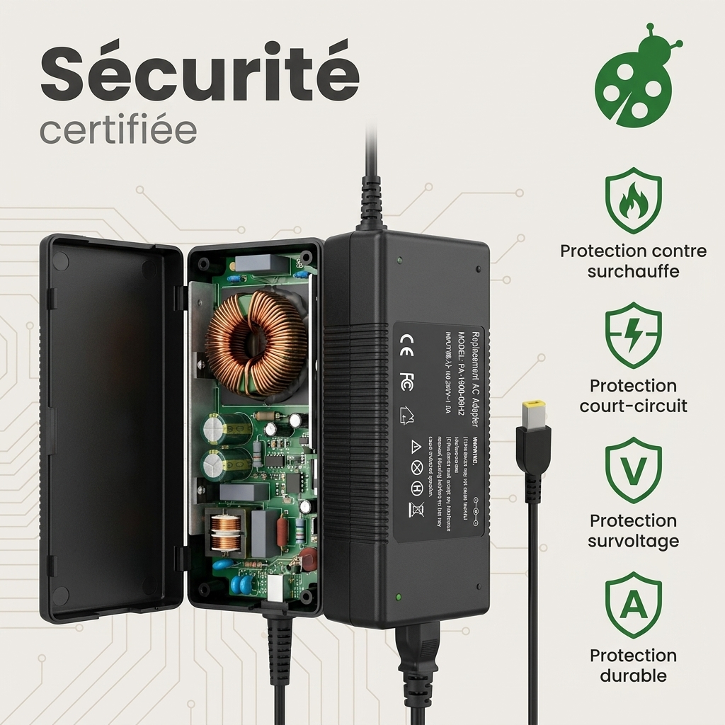 Caricabatterie computer portatile lenovo yoga s740 15irh
