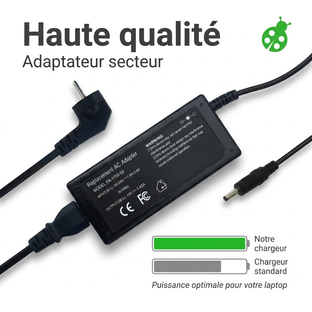 Caricabatterie computer portatile asus vivobook 15 x512da