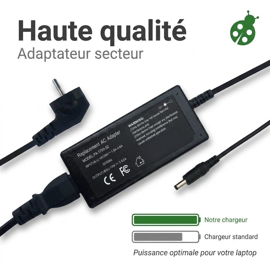 Caricabatterie computer portatile asus vivobook r415ea