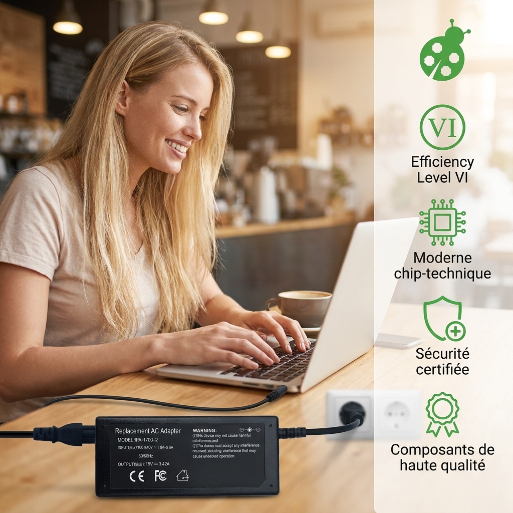 Caricabatterie computer portatile asus vivobook s533ia bq107t