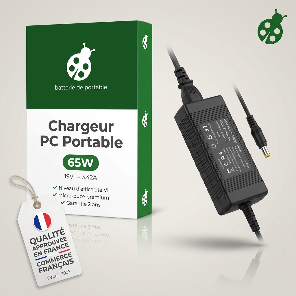 Caricabatteria computer portatile essentielb smart mouv 1401