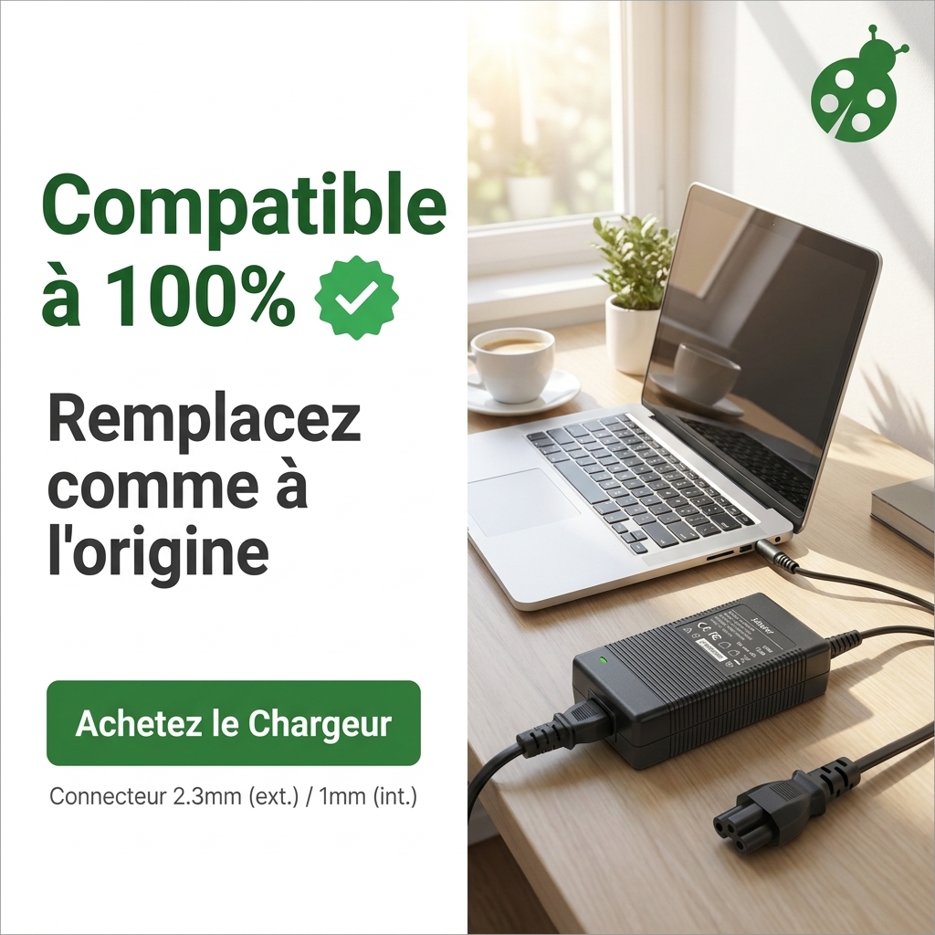 Caricabatterie computer portatile essentielb smart mouv 1401