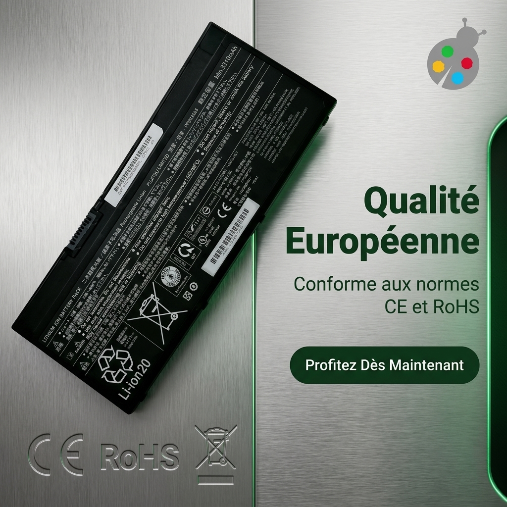 Batteria computer portatile fujitsu lifebook e459