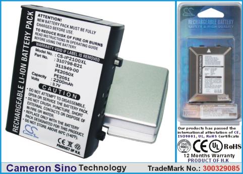 Batteria per hp  ipaq jornada aero ipaq 2100 , i