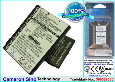 Batteria  smartphone hp compaq ipaq jornada aero ipaq 211