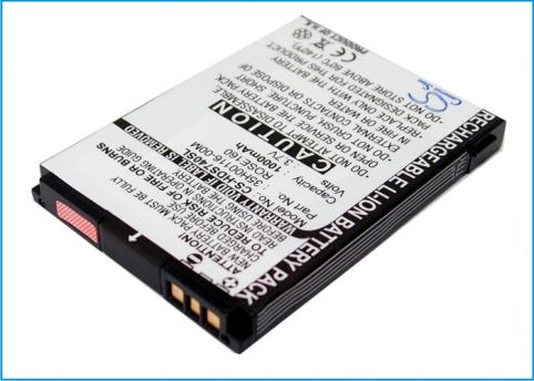 Batteria per pda smartphone htc s740 s743 rose rose 110 batteria