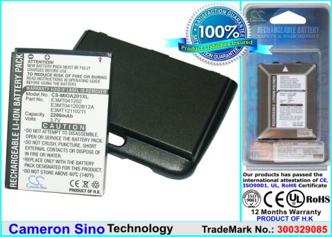 Batteria per 2200 mah