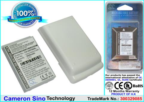 Batteria per pda smartphone gigabyte batteria mw998