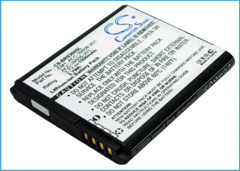 Batteria  smartphone blackberry rim curve 9360