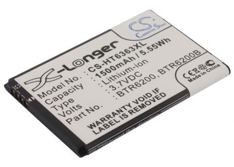 Batteria per pda smartphone htc batteria a3333