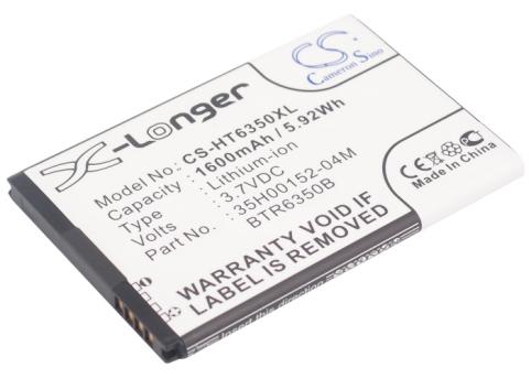Batteria per pda smartphone htc batteria adr6350vw