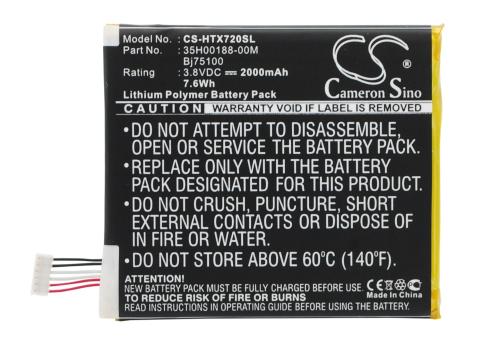Batteria  smartphone htc evo 4g lte
