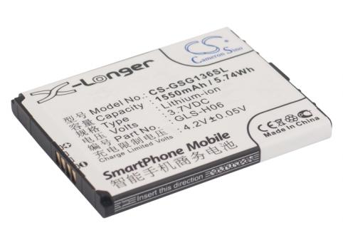 Batteria  smartphone gigabyte gsmart g1362