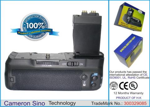 Batteria maniglia grip canon eos 550d